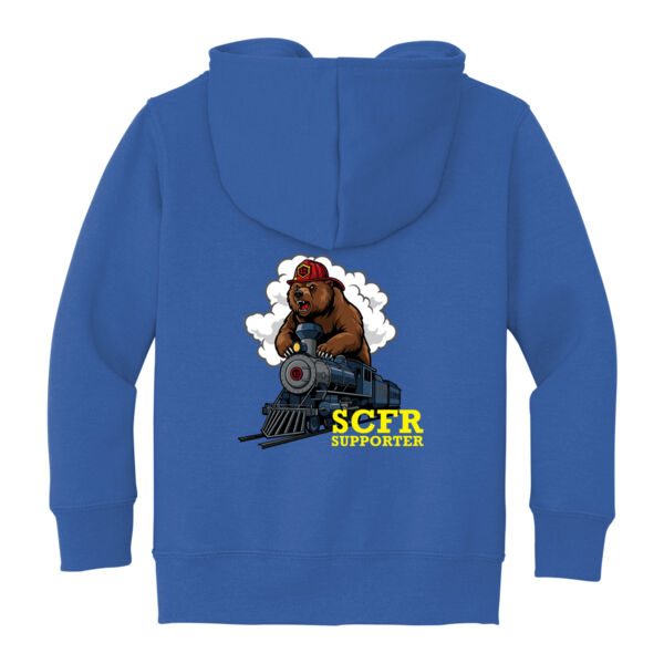 Support SCFR -  - Toddler Core Fleece Full Zip Hooded Sweatshirt Thumbnail